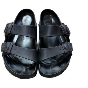 Birkenstock Black Slide on Sandals